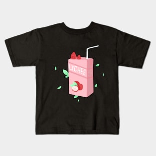 Juice Box Lychee Kids T-Shirt